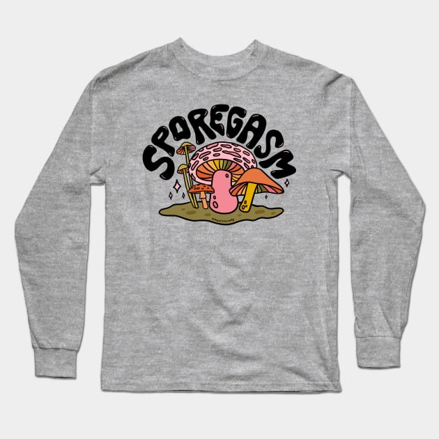 Sporegasm Long Sleeve T-Shirt by Doodle by Meg